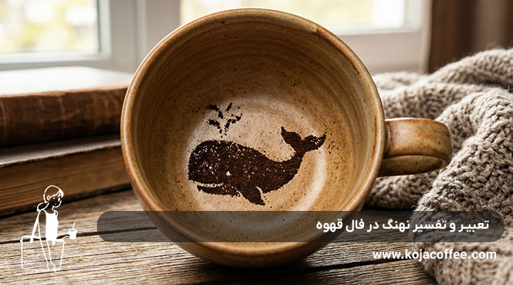 تعبیر و تفسیر نهنگ در فال قهوه