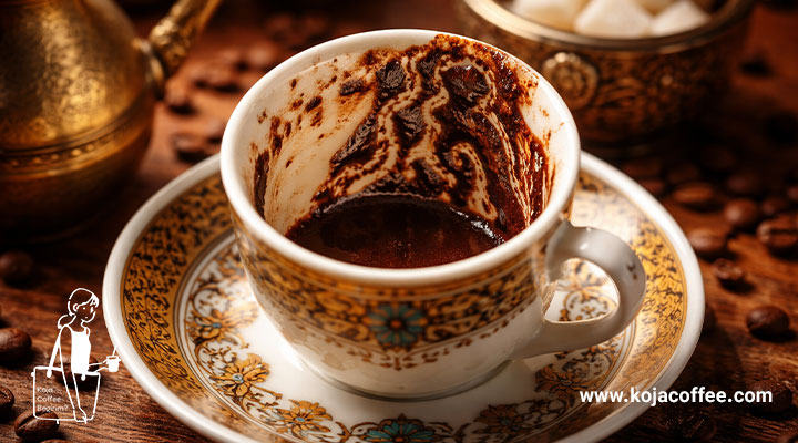 نماد گاو در فال قهوه روی دیواره فنجان و تفسیر آن