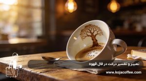 تعبیر و تفسیر درخت در فال قهوه